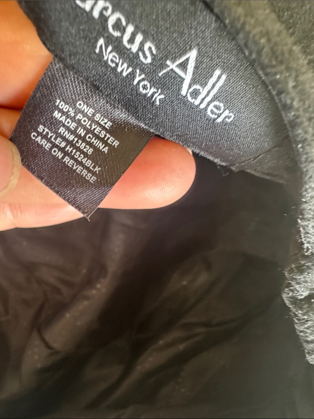 Women's Black Baker Cap - Soft Structured💕 - Picture 7 of 7